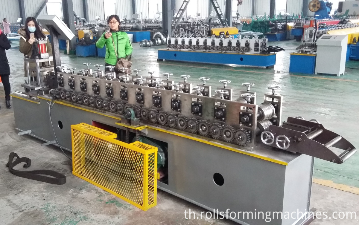PU Shutter Door Roll Forming Machine roller shutter door strip making machine